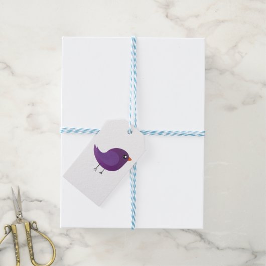 Kinder schattige geboorte cadeaulabel (Met Touw)