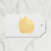 Kinder schattige geboorte cadeaulabels (Voorkant (horizontaal))