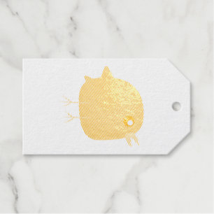 Kinder schattige geboorte cadeaulabels