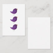 Kinder schattige geboorte contactkaartje (Voorkant / Achterkant)