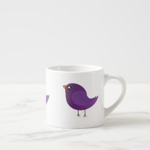 Kinder schattige geboorte espresso kop