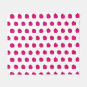 Kinder schattige geboorte fleece deken (Voorkant (Horizontaal))