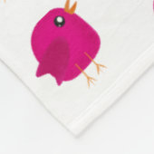 Kinder schattige geboorte fleece deken (Hoek)