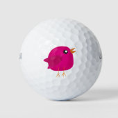 Kinder schattige geboorte golfballen (Voorkant)
