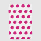 Kinder schattige geboorte golfhanddoek (Voorkant)