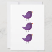 Kinder schattige geboorte kaart (Voorkant)