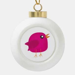 Kinder schattige geboorte keramische bal ornament