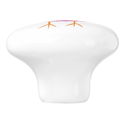 Kinder schattige geboorte keramische knop (Zijkant)