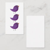 Kinder schattige geboorte kortingskaartje (Voorkant / Achterkant)