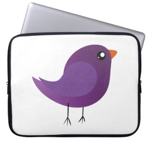Kinder schattige geboorte laptop sleeve