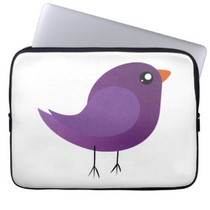 Kinder schattige geboorte laptop sleeve