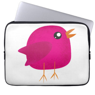 Kinder schattige geboorte laptop sleeve