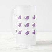 Kinder schattige geboorte matglas bierpul (Voorkant links)