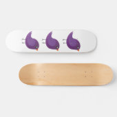Kinder schattige geboorte persoonlijk skateboard (Horizontaal)