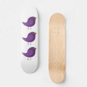 Kinder schattige geboorte persoonlijk skateboard (Voorkant)