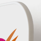 Kinder schattige geboorte pickleball paddle (Links Detail)