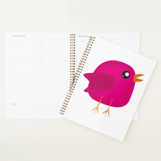 Kinder schattige geboorte planner (Display)