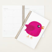 Kinder schattige geboorte planner (Display)