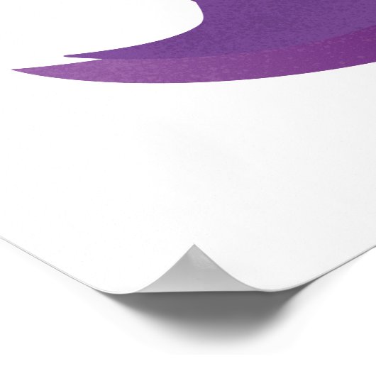 Kinder schattige geboorte poster (Hoek)