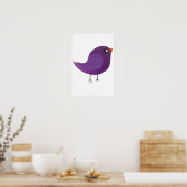 Kinder schattige geboorte poster (Keuken)