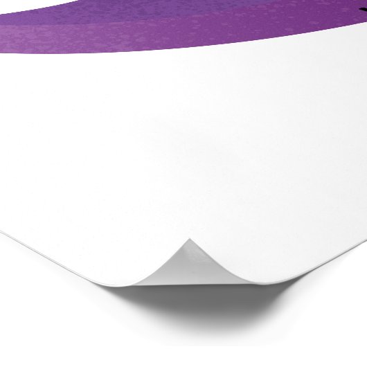 Kinder schattige geboorte poster (Hoek)