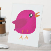 Kinder schattige geboorte reclamebord met voetstuk (Insitu)