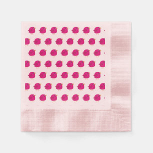 Kinder schattige geboorte servet