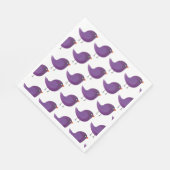 Kinder schattige geboorte servet (Hoek)