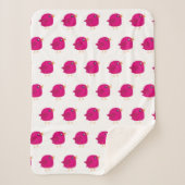 Kinder schattige geboorte sherpa deken (Voorkant)