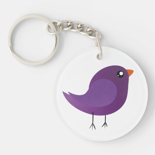 Kinder schattige geboorte sleutelhanger (Voorkant)