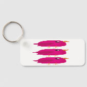 Kinder schattige geboorte sleutelhanger (Achterkant)