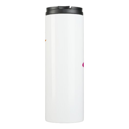 Kinder schattige geboorte thermosbeker (Achterkant)