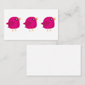 Kinder schattige geboorte visitekaartje (Voorkant / Achterkant)