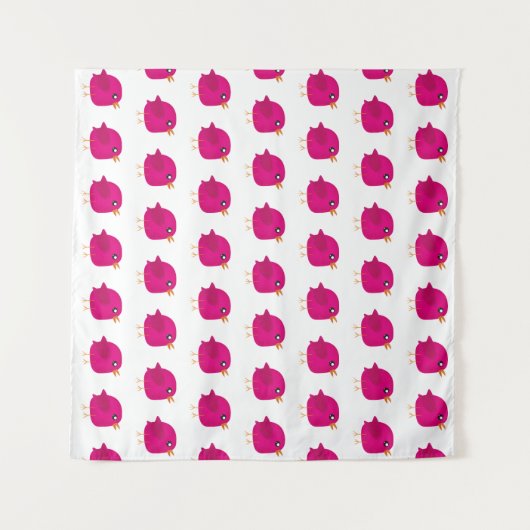 Kinder schattige geboorte wandkleed (Voorkant (horizontaal))