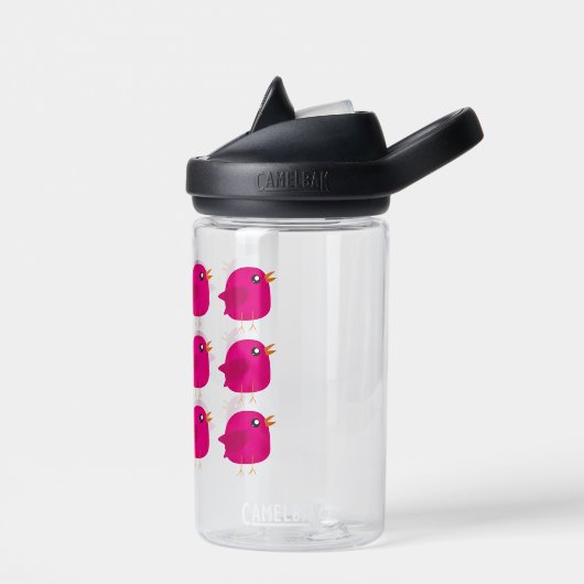 Kinder schattige geboorte waterfles (Links)