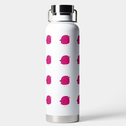 Kinder schattige geboorte waterfles (Achterkant)