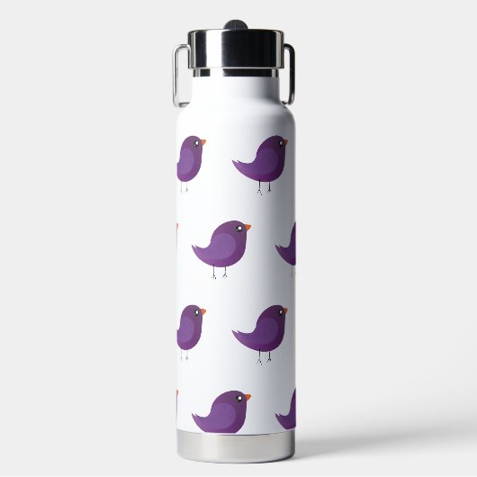 Kinder schattige geboorte waterfles (Voorkant)