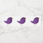 Kinder schattige geboorte waterfles etiket (Enkel label)