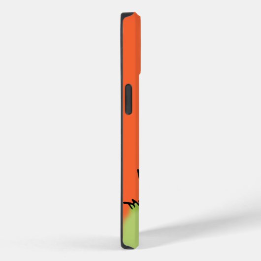 Kinder schattige leeuw oranje Case-Mate iPhone case (Achterkant / Rechts)