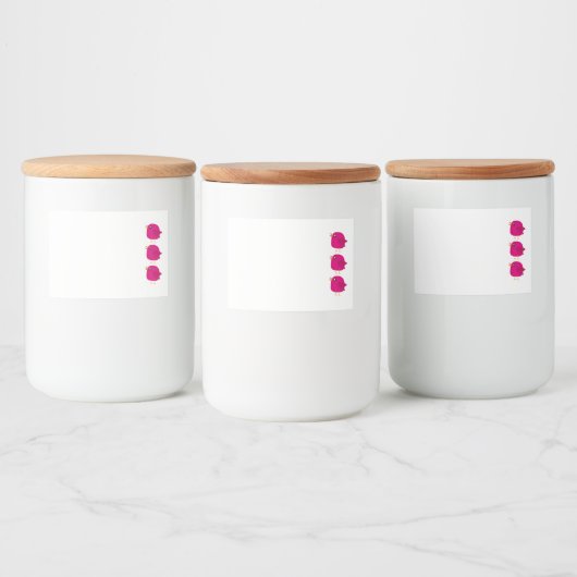 Kinder schattige vogel voedselcontainer etiket (Flessen)