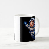 Kinder Schattigee astronaut Koffiemok (Voorkant rechts)