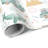 Kinder Schattigee auto | Verjaardagstransport voor Cadeaupapier (Rol Hoek)