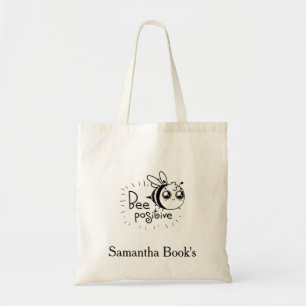 Kinder Schattigee bij Be Positive Library Bag Tote Bag