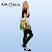 Kinder Schattigee eekhoorn bos dierlijke Cartoon G Tote Bag