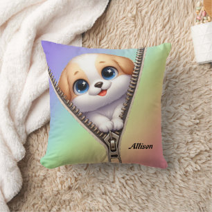 Kinder Schattigee hondenpuppy Kussen