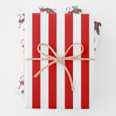 Kinder Schattigee Kerst Gingerbread Man Pattern Inpakpapier Vel (In situ)