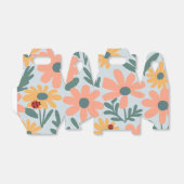 kinder Schattigee Ladybug Polka dot Daisy Flower P Bedankdoosjes (Uitgevouwen)