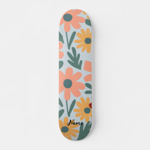 kinder Schattigee Ladybug Polka dot Daisy Flower P Persoonlijk Skateboard