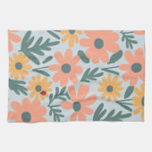 kinder Schattigee Ladybug Polka dot Daisy Flower P Theedoek (Horizontaal)