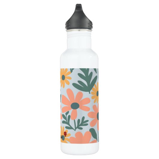 kinder Schattigee Ladybug Polka dot Daisy Flower P Waterfles (Rechts)